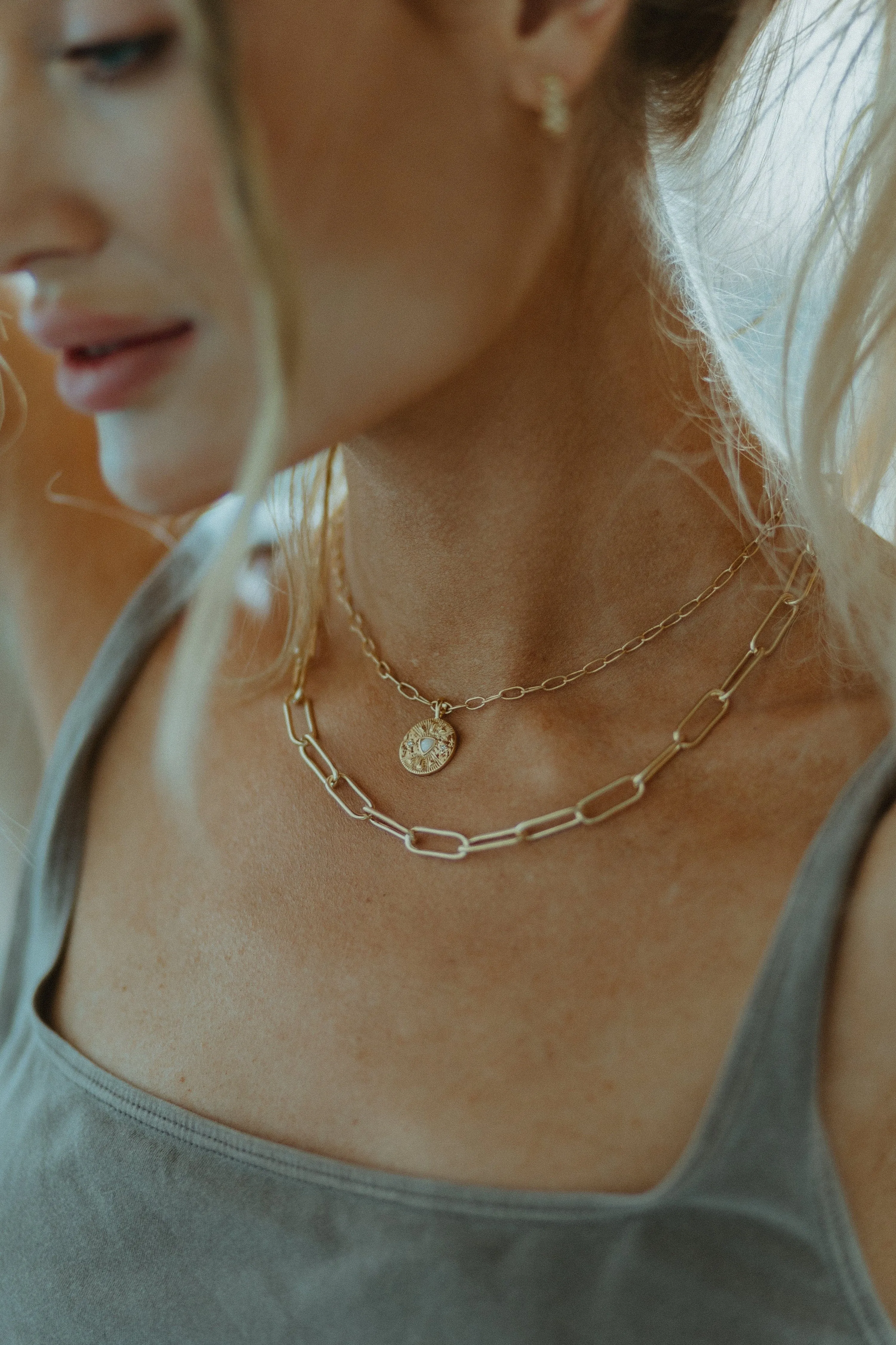 Strength Moonstone Necklace
