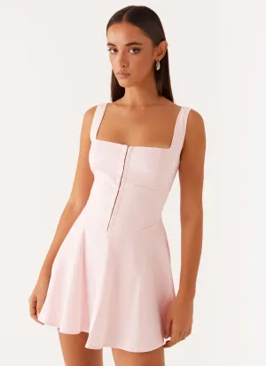 The Isle Mini Dress - Pink