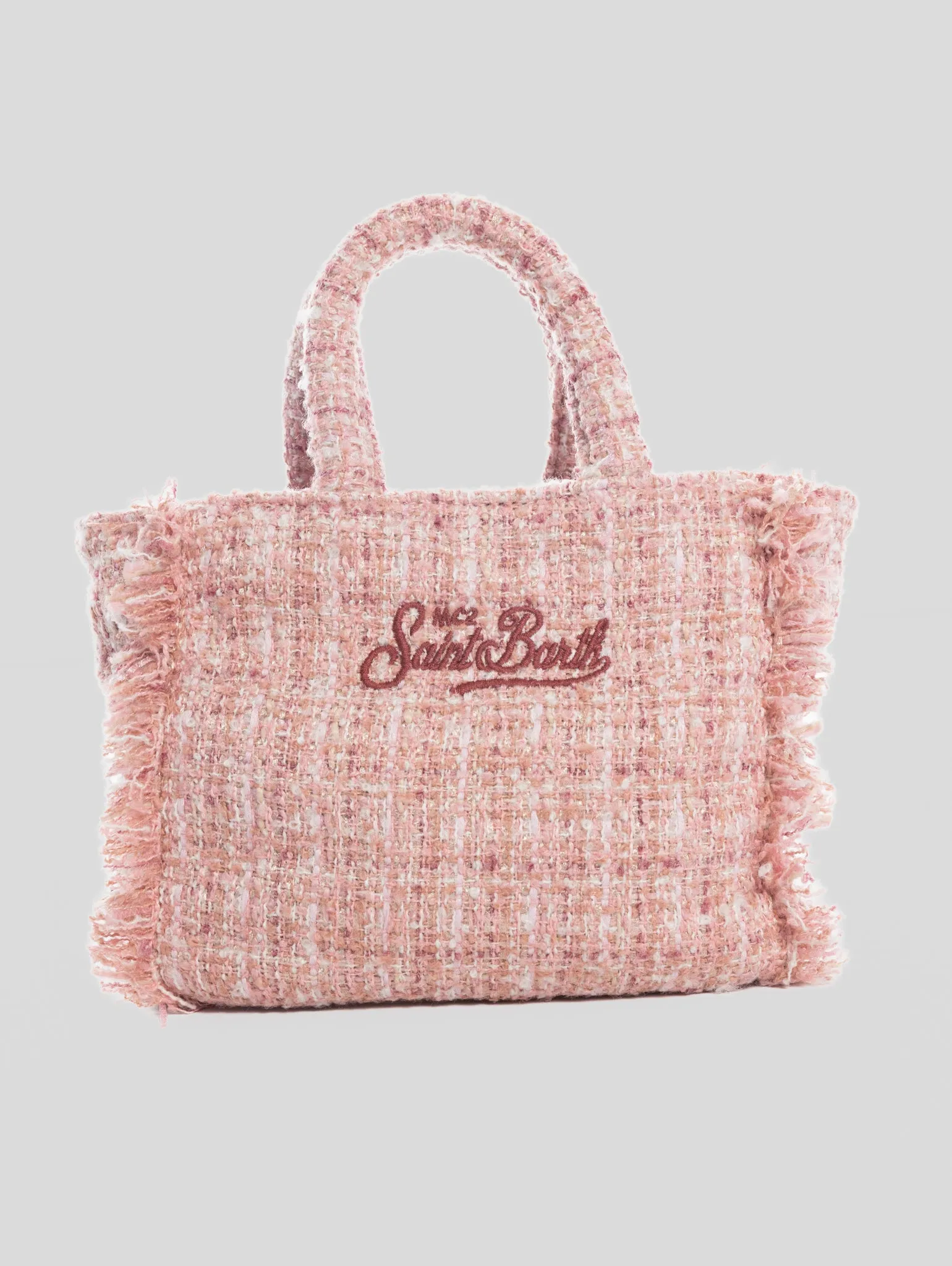 Vanity Mini Bag in Pink Tweed
