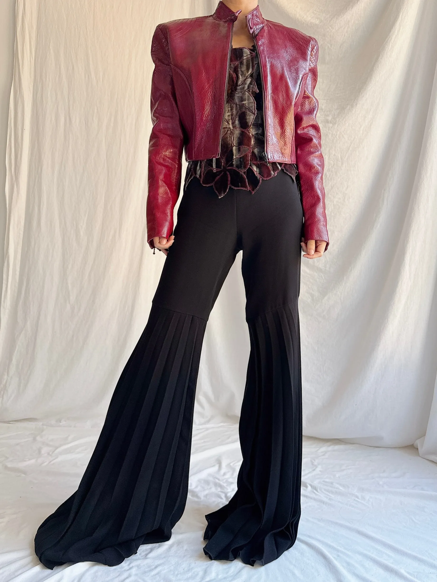 Vintage Sophie Sitbon Paris Leather Jacket - S