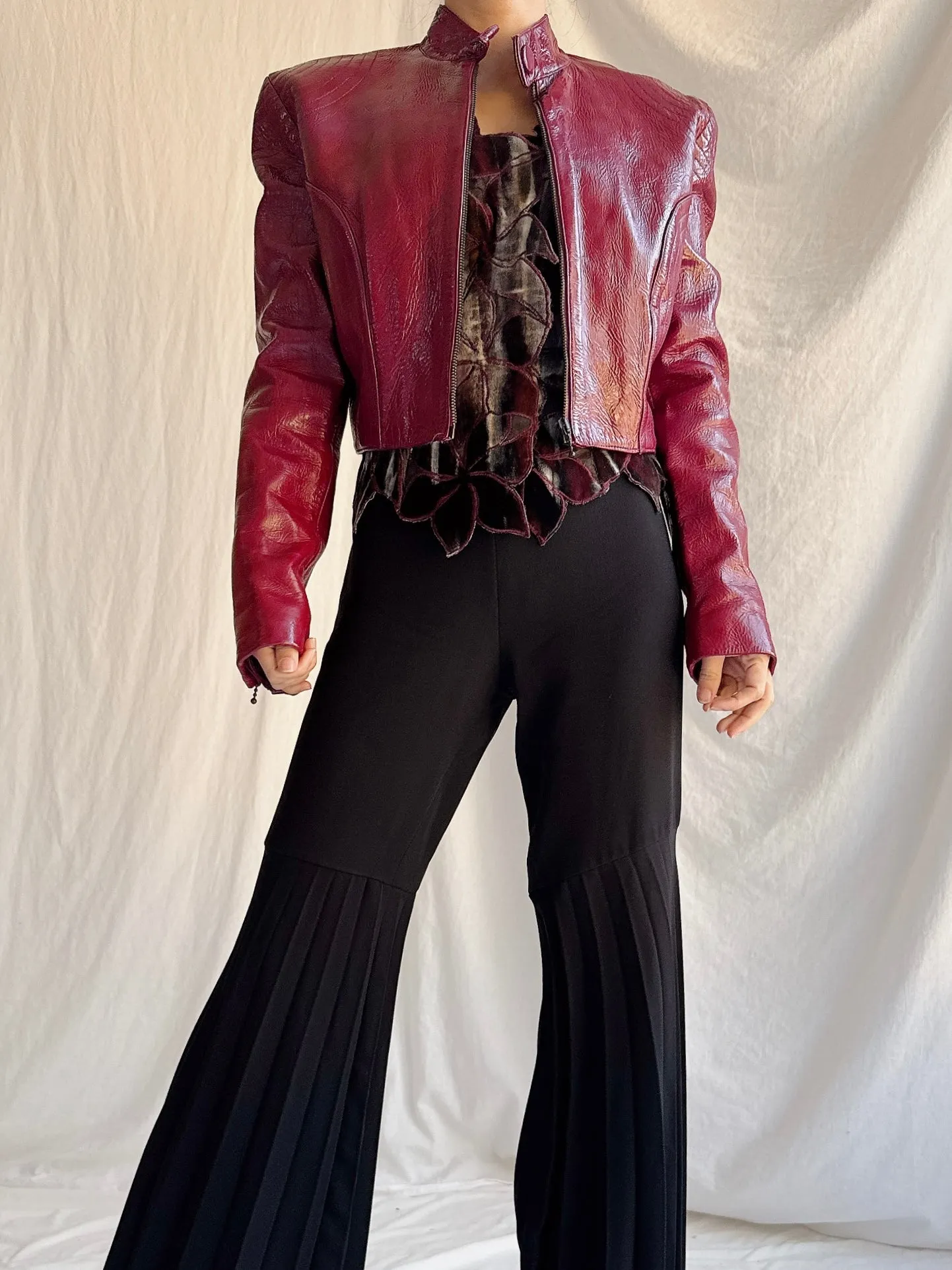 Vintage Sophie Sitbon Paris Leather Jacket - S