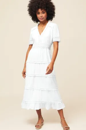 Viola Dress | White