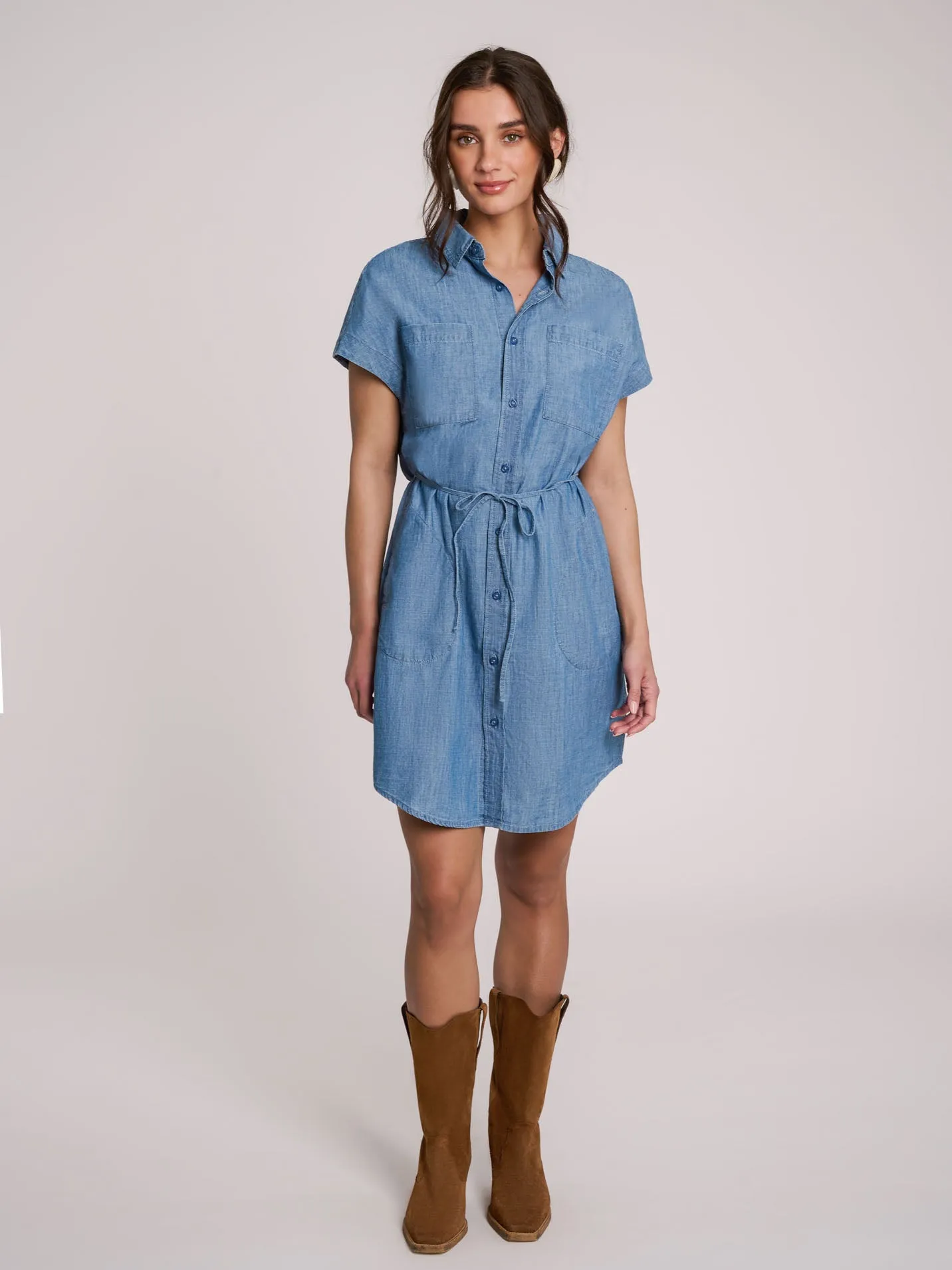 Yoga Jean Dress - Salvia